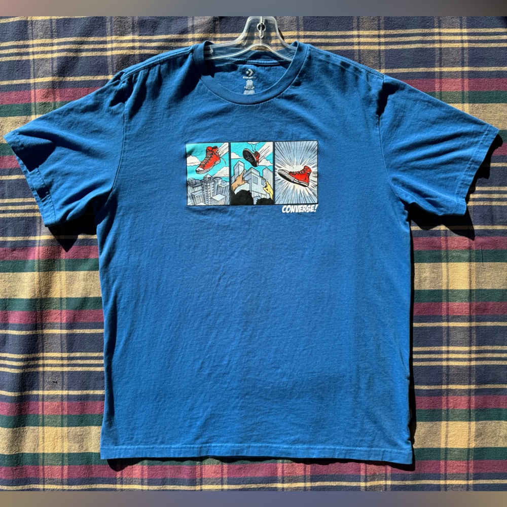 Mens Converse Comic Chuck Graphic Tee